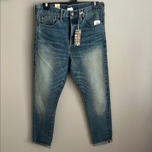 RRL Double RL Ralph Lauren Vintage Straight Addison stretch selvedge NWT jean 27